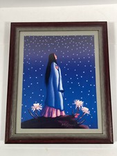 VTG R.C. Rudolph Carl Gorman Signed Lithograph Print picture