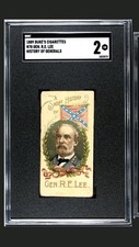 1889 Duke's N78 Robert E Lee SGC 2 Civil War Confederate History Of Generals picture