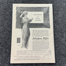 Original March 1913 Ladies’ Home Journal Arlington Mills Dress Fabrics Advertise picture