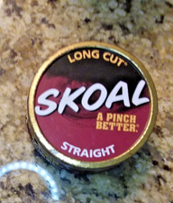 Vintage Skoal Can November 21 2009 Pre Warning Lid Skoal Straight Long Cut Snuff picture