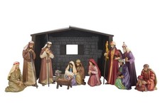 Greg Olsen Nativity 12 Piece Holy Family New In Box picture