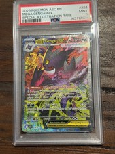Pokémon Mega Gengar ex ASC Special Illustration Rare Card #284 PSA 9 2026 picture