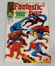 Fantastic Four #73- Lee and Kirby classic picture