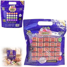 25 Pack of Extra Mini Squishy Dumplings Mini Mystery Dumpling Sets picture