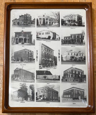 Lot of 15 Vtg Various Landscape Picture/Prints/Photocopy w/Wood Frame 15