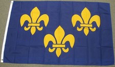 3X5 FLEUR DE LIS FLAG FRENCH FLAGS FRANCE NEW EU 100D picture