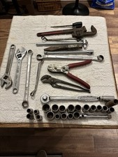 34 Piece Tool Lot Wizard Malco Power Master Channel-Lock VTG Made USA picture