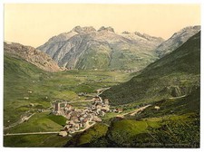 Hospenthal Andermatt Switzerland c1900 OLD PHOTO picture