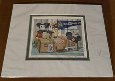Disney World Art “Are We There Yet” Print David E Doss Signed 2014 Matted 8x10 picture