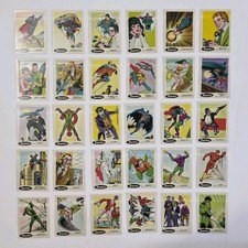 Vintage 1978 Taystee Bread DC Comics Superheroes Sticker Cards Complete Set  picture