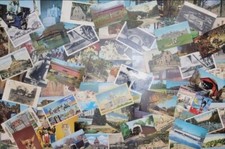 Bulk Lot of Approx. 100 Postcards (Old And Modern) Random Used & Unused Postcard picture