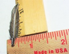 Feather pin vintage bird collectible old biker chick lady rider vest pinback picture