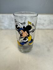Vintage Minnie Mouse Walt Disney Exercising Dancing Boombox Drinking Glass 6” picture