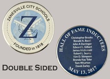 Zanesville City Schools 2017 Hall of Fame Inductees Challenge Coin  J#20 picture