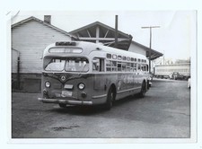 1957 Cape May to Atlantic City New Jersey; old passenger bus, history, 5x7 photo picture