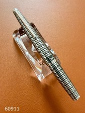 VINTAGE 1975 PILOT Elite Fountain Pen Black Steel Grid 18K Nib-M H275 EXCELLENT picture