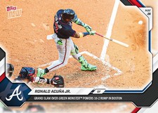 2026 TOPPS NOW RONALD ACUNA JR GRAND SLAM LIMITED EDITION CARD # 260 #1/ 1391 picture