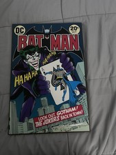 Batman #251 (1973) DC Comics Bronze Age Neal Adams Cover Joker Denny O'Neil picture