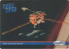 Mars Observer Mission - Apollo - 1991 SpaceShots Card #30 Moon Mars Mint picture