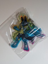 Mega Lucario Acrylic Keychain Collection Mega Evolution Pokemon Center Japan picture