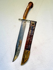 Rare and Massive Antique 19th Century bowie Knife picture