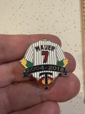 MLB Minnesota Twins Joe Mauer Jersey #7 Official HOF Lapel Pin picture