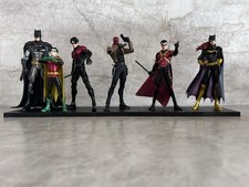 Batman NEW52 ARTFX KOTOBUKIYA Set Of 6 Red Hood Nightwing Batgirl Robin See Desc picture