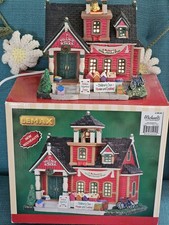 LEMAX SCHOOL GINGERBREAD FEST CHRISTMAS HOLIDAY VILLAGE #55949 W/BOX LIGHT 2015 picture