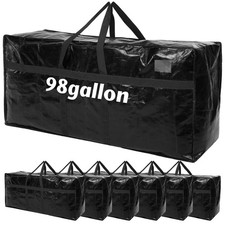 Windyun 4 Pack 98 Gallon Extra Large XXL Heavy Duty Moving Storage Bags picture