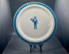 VTG Iroquois Restaurant Plate Cat Cheshire Cheese Sheraton Philadelphia 1957 picture