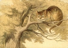 Cheshire Cat Proof Illustration, 1967 Postcard picture