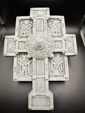 Celtic High Cross with biblical narrative panels picture