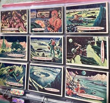 ORIGINAL 1957 TOPPS SPACE CARDS TRADING CARDS COMPLETE SET OF 88 CARDS  picture