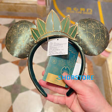 Disney Princess 2024 tiana Minnie Mouse ear headband shanghai disneyland picture