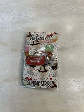 Disney DSSH Lightning McQueen Car Pin Trader Delight Sundae Ghirardelli's LE Pin picture