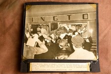 1947 AP Wire Photo Chicago Burlington RR Twin City Zephyr Train Wreck Rescue V33 picture
