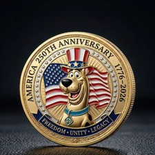 Scooby-doo American 250Th Anniversary Coin picture