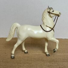 Vintage Breyer Horse P45 Glossy White Alabaster Fury Prancer 1955-62 No Saddle picture