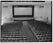 6. INTERIOR VIEW AUDITORIUM LOOKING NORTH - Fort McCoy, Buidling No. T-2017, picture