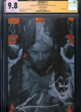 BRZRKR #1 CGC 9.8 Keanu Reeves Dan Quintana Signed 1/1 Sketch JSA picture