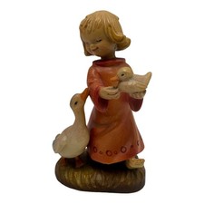 ANRI Juan Ferrandiz Wood Carved Hand Painted Figure Proud Mother Signed picture