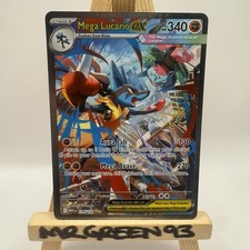 Pokémon TCG Mega Lucario EX Card 179/132 English Rare Pack Fresh HOLO * MINT * picture