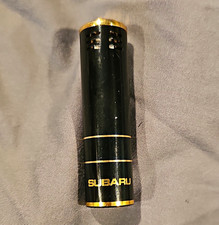 Vintage Working Subaru APOLLO LP-V Lighter / Black Enamel, Japan 4182/34 picture