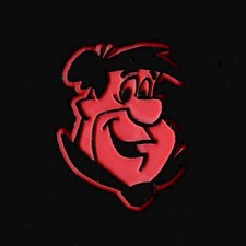 Fred Flintstone Hanna Barbera Flexible Vtg Rubber Fridge Magnet Cartoon '70s picture