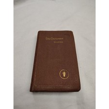 WWII 1941 US Army Nurse’s - New Testament Psalms Pocket Bible NICE COPY picture