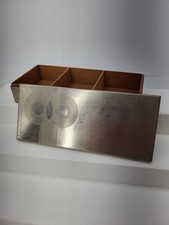 Art Deco Chase Cigarette Chrome Box and Wood Lined picture
