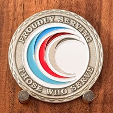 Coastline Community College Proudly Serving Those Who Serve Challenge Coin  W#13 picture