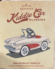 New Hallmark Kiddie Car Classics Limited Edition 1958 Chevrolet Corvette picture