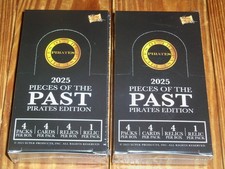 2 Sealed Boxes -- 2025 PIECES OF THE PAST -- PIRATES Edition Box picture