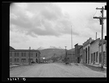 [Untitled photo, possibly related to: Ghost mining town. Pony, Montana] picture